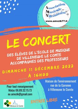 Concert 11 décembre 2022
